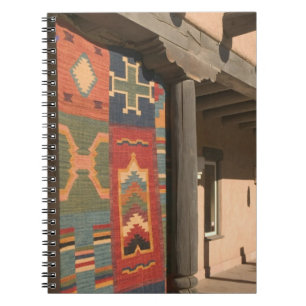 USA, New Mexico, Taos: Navaho Rug Gallery Kit Notebook