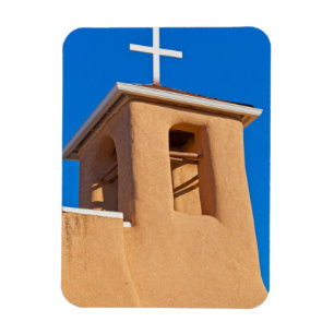 USA, New Mexico. Top Rancho De Taos Magnet