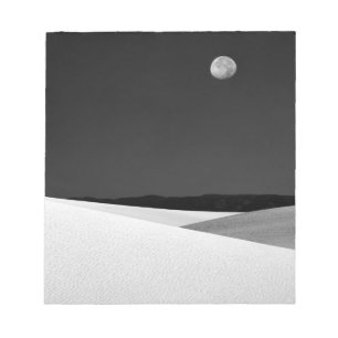 USA, New Mexico, White Sands National Monument. Notepad