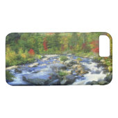 USA, New York. A waterfall in the Adirondack Case-Mate iPhone Case (Back (Horizontal))