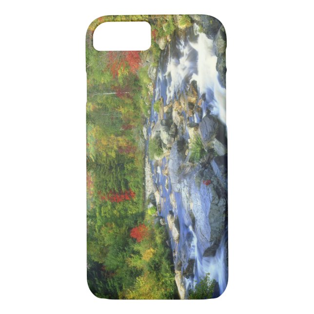 USA, New York. A waterfall in the Adirondack Case-Mate iPhone Case (Back)