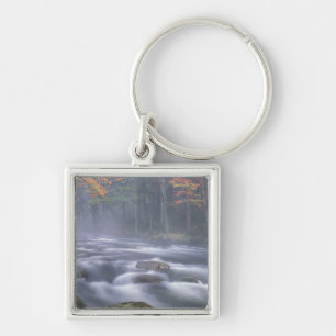 USA, New York, Adirondacks, Big Moose River Key Ring