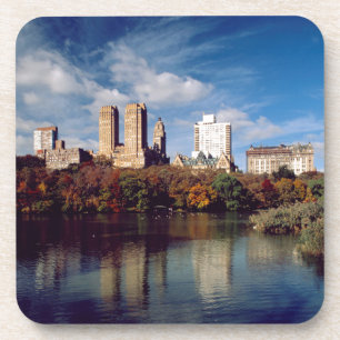 USA, New York City, Central Park, Lake Coaster