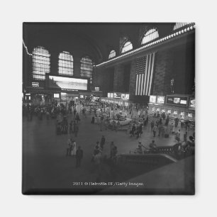 USA New York City Grand Central Station Magnet