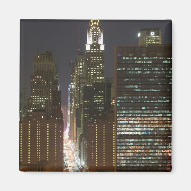 USA, New York City, View of Midtown with Magnet (Front)