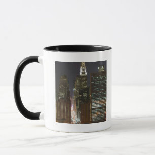 USA, New York City, View of Midtown with Mug