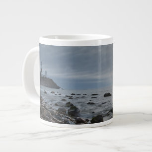 USA, New York, East Hampton. Montauk Point Large Coffee Mug