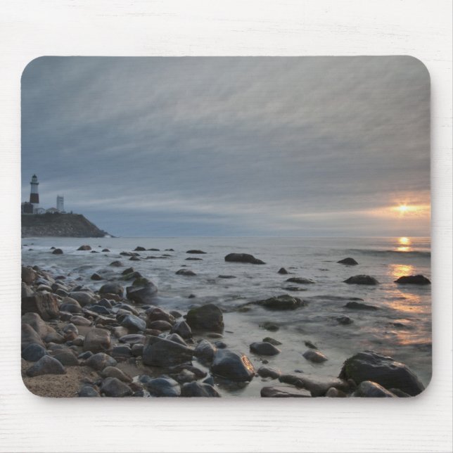 USA, New York, East Hampton. Montauk Point Mouse Pad (Front)