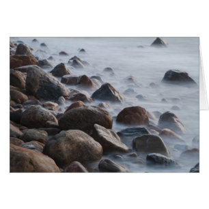 USA, New York, East Hampton. Ocean surf at