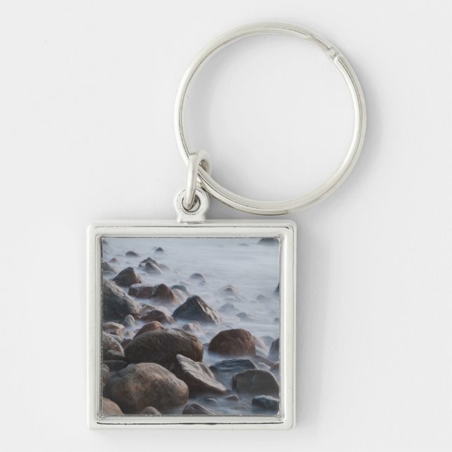 USA, New York, East Hampton. Ocean surf at Key Ring (Front)