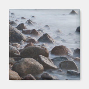 USA, New York, East Hampton. Ocean surf at Magnet