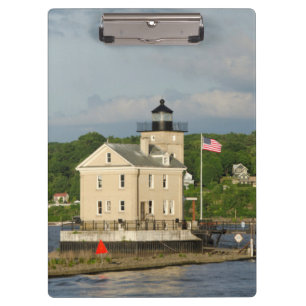 USA, New York, Kingston, Hudson River. Rondout Clipboard