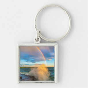 USA, New York, Lake Ontario, Clark's Point Key Ring