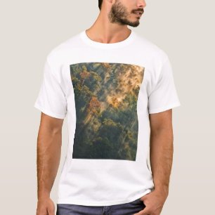 USA, New York, Letchworth State Park. Sunrise T-Shirt