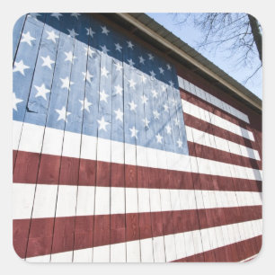 USA, New York, Long Island, The Hamptons. Square Sticker
