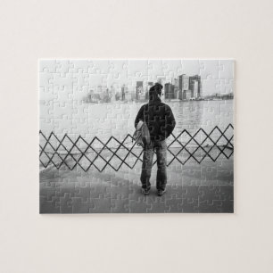 USA, NEW YORK: New York City Aboard the Staten Jigsaw Puzzle