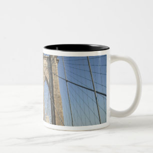 USA, New York, New York City, Brooklyn: 3 Two-Tone Coffee Mug