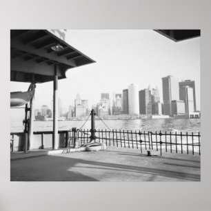 USA, NEW YORK: New York City Lower Manhattan Poster