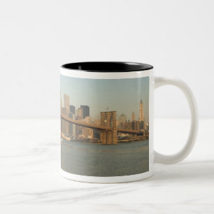 USA, New York, New York City, Manhattan: 13 Two-Tone Coffee Mug