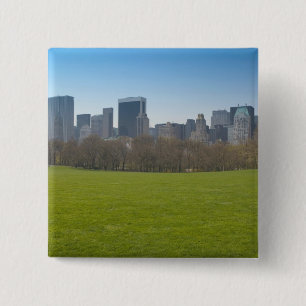 USA, New York, New York City, Manhattan: 18 15 Cm Square Badge