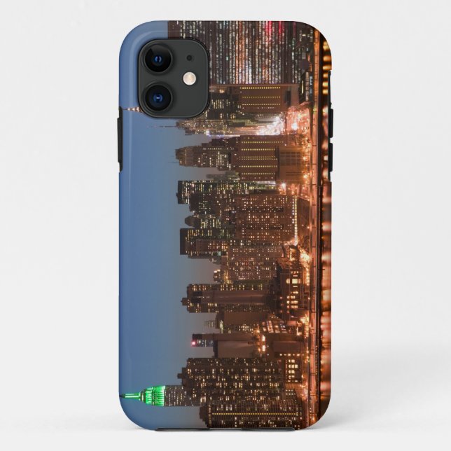 USA, New York, New York City, Manhattan: Aerial Case-Mate iPhone Case (Back)