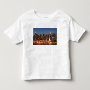 USA, New York, New York City, Manhattan: Aerial Toddler T-Shirt