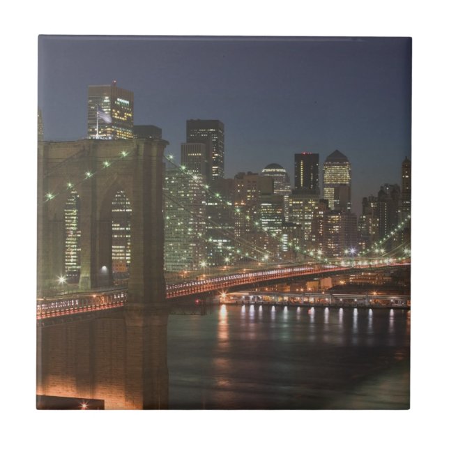 USA, New York, New York City, Manhattan Ceramic Tile (Front)