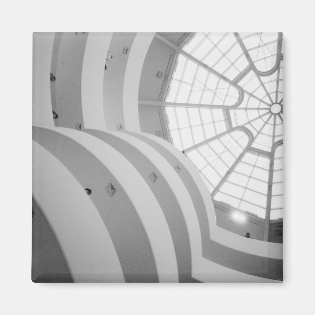 USA, New York, New York City: The Guggenheim 3 Magnet (Front)