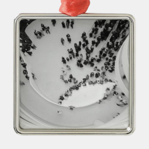 USA, New York, New York City: The Guggenheim 4 Metal Tree Decoration