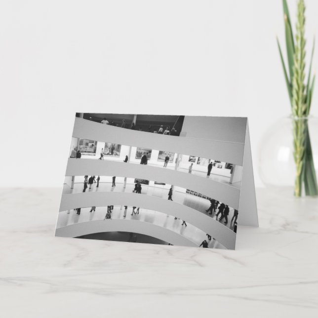 USA, New York, New York City: The Guggenheim 5 Card (Front)