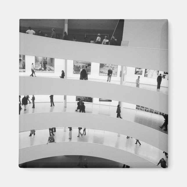 USA, New York, New York City: The Guggenheim 5 Magnet (Front)