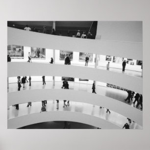 USA, New York, New York City: The Guggenheim 5 Poster