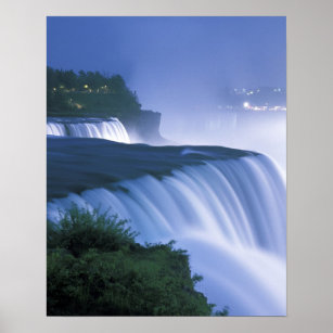 USA, New York, Niagara Falls. American Falls in Poster
