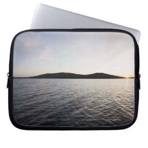 USA, New York State, Adirondack Mountains, Lake 5 Laptop Sleeve