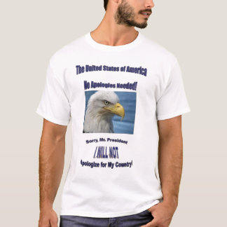 USA No Apologies T-Shirt