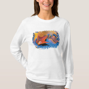 USA, Northeast, Maple Leaf in Reflection T-Shirt