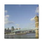 USA, Ohio, Cincinnati: Roebling Suspension 2