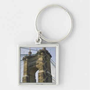 USA, Ohio, Cincinnati: Roebling Suspension Key Ring