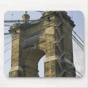 USA, Ohio, Cincinnati: Roebling Suspension Mouse Pad