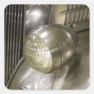 USA, Ohio, Cleveland: Western Reserve Historical 2 Square Sticker