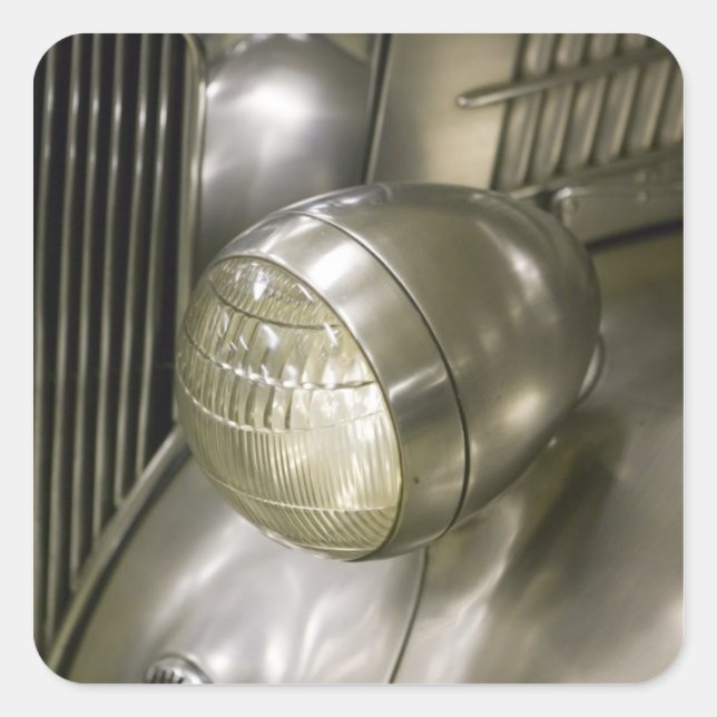 USA, Ohio, Cleveland: Western Reserve Historical 2 Square Sticker (Front)