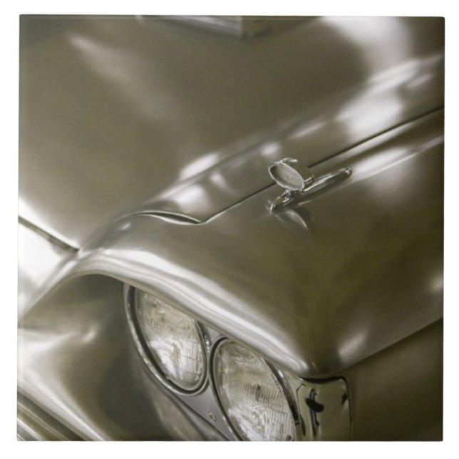 USA, Ohio, Cleveland: Western Reserve Historical Ceramic Tile (Front)