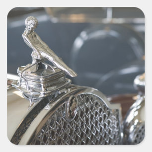 USA, Ohio, Dayton: America’s Packard Museum Square Sticker