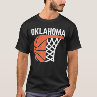 USA Oklahoma basketball State net graphic sports p T-Shirt