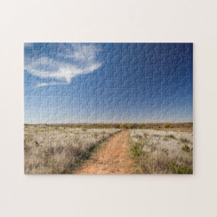 USA, Oklahoma, Black Kettle National Grasslands Jigsaw Puzzle