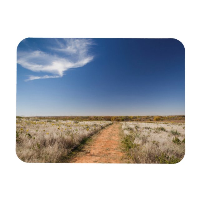 USA, Oklahoma, Black Kettle National Grasslands Magnet (Horizontal)