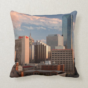 USA, Oklahoma, Oklahoma City, Elevated City Cushion