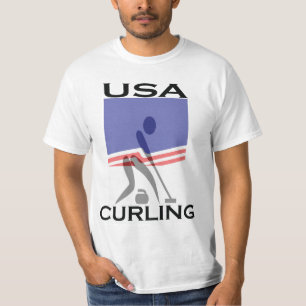 USA Olympic Curling T-Shirt