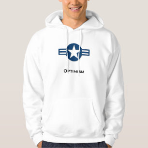 USA Optimism blue Hoodie