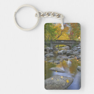 USA, Oregon, Ashland, Lithia Park. Autumn Key Ring